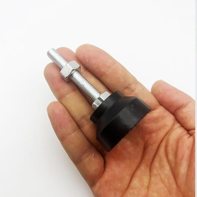 Adjustable Leveling Foot,Small Equipment Foot ,Base Diameter 40mm, Thread M8 * 55 mm