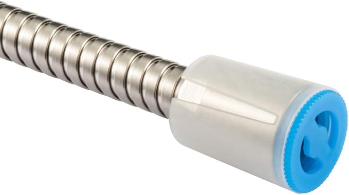 72-inch Extra Long Brushed Nickel Shower Hose Replacement, 304 Stainless Steel Made Long Hand Held Shower Hose With Brass Fitting (72-inch, Brushed Nickel Finish)