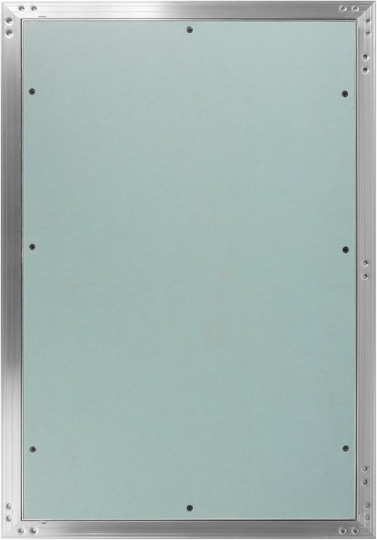 16" x 24" Inch Aluminum Drywall Access Panel - Service Shaft Door - Plumbing, Electricity, Heating, Alarm Wall Inspection hatch for Drywall - Bathroom Service Access Hole Cover