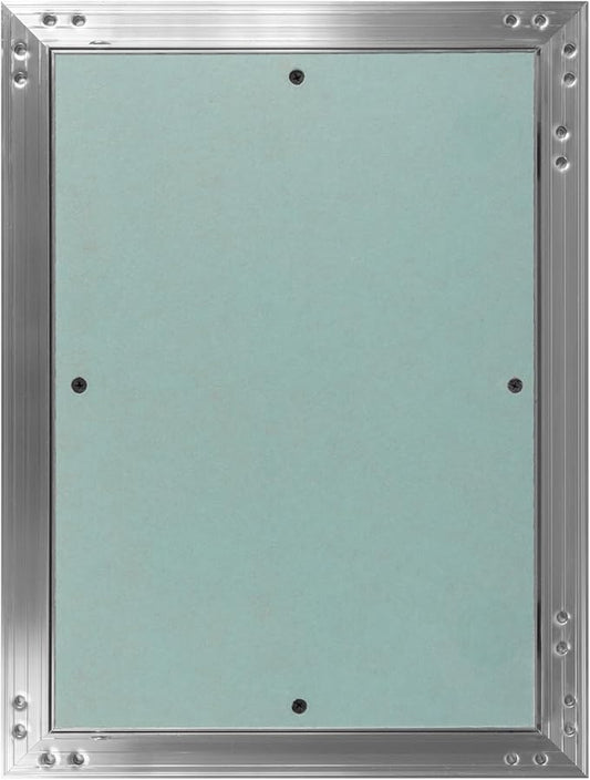 10" x 14" Inch Aluminum Drywall Access Panel - Service Shaft Door - Plumbing, Electricity, Heating, Alarm Wall Inspection hatch for Drywall - Bathroom Service Access Hole Cover