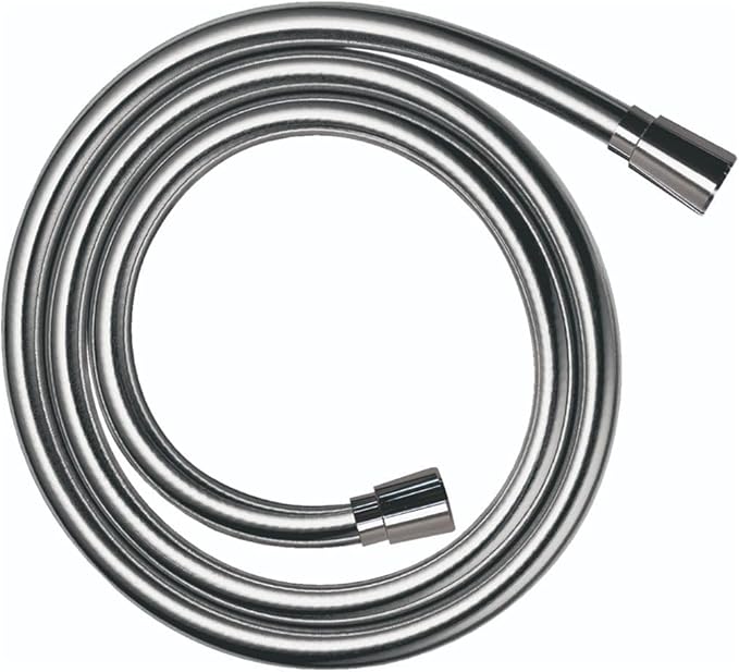 hansgrohe Techniflex Handheld Shower Replacement Shower Hose 80-inch Easy Install Modern Shower Hose in Chrome, 28274000