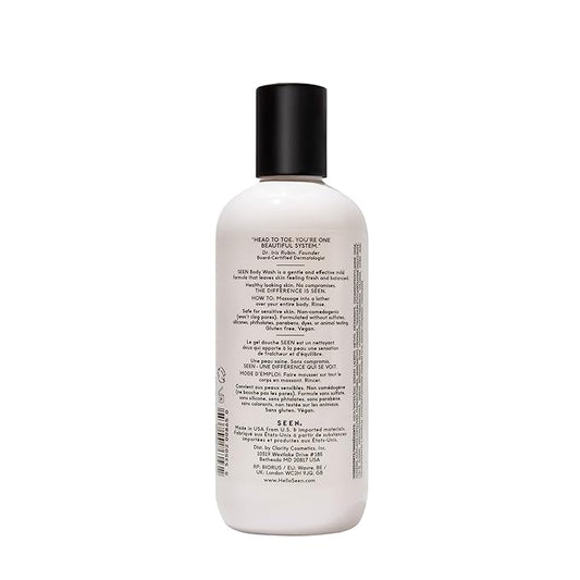 SEEN Body Wash -Scented- Non-Comedogenic & Non-Irritating Body Wash- Dermatologist-Developed - Safe for Sensitive & Acne Prone Skin