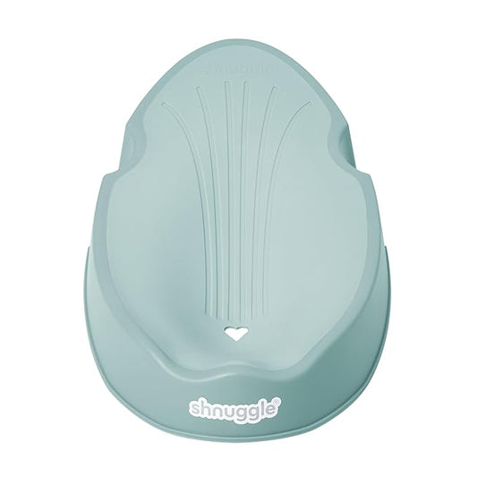 Shnuggle | Newborn Baby Bath Support | Ergonomic Soft-Touch Seat | Lightweight Non-Slip Base | Compact | Perfect for Babies up to 6 Months