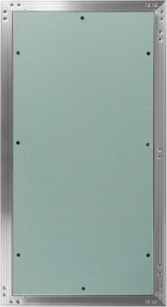 12" x 24" Inch Aluminum Drywall Access Panel - Service Shaft Door - Plumbing, Electricity, Heating, Alarm Wall Inspection hatch for Drywall - Bathroom Service Access Hole Cover