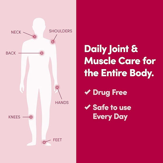 Penetrex Joint & Muscle Therapy Roll On - Soothing Gel for Back, Neck, Hands, Feet - Premium Whole Body Rub with Arnica, Vitamin B6 MSM & Boswellia - 3oz