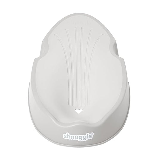 Shnuggle | Newborn Baby Bath Support | Ergonomic Soft-Touch Seat | Lightweight Non-Slip Base | Compact | Perfect for Babies up to 6 Months