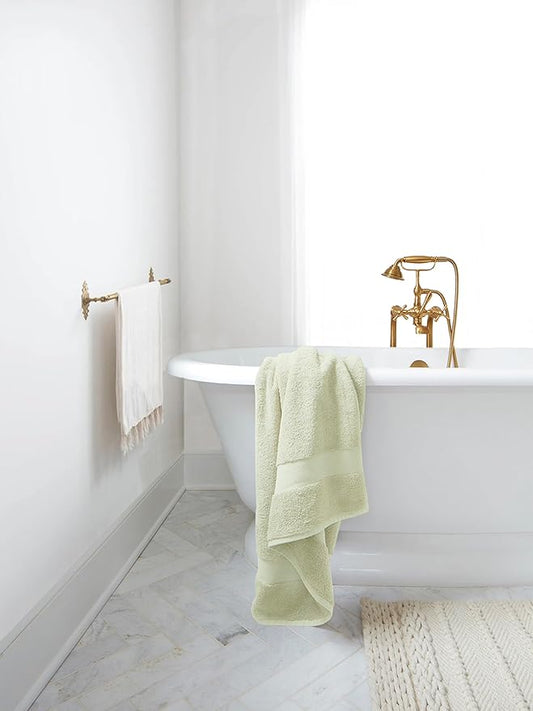 Delara Organic Cotton Luxuriously Plush Bath Towel 33 Piece Set|GOTS & Oeko-TEX Certified|Premium Hotel Quality Towels|Feather Touch Technology|650 GSM Long Staple|Soft, Quick Dry & Ultra-Absorbent