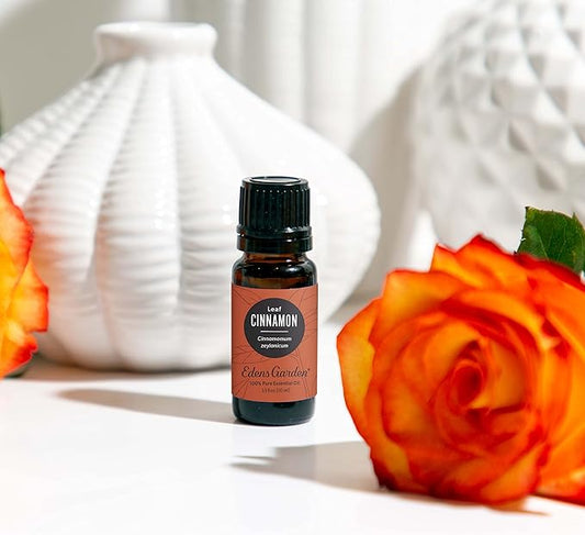 Edens Garden Cinnamon- Leaf Essential Oil- 100% Pure Premium Grade, Undiluted, Natural, Therapeutic, Aromatherapy, The Best for Diffuser, Candle, Laundry, Humidifiers 30 ml (1 fl oz)