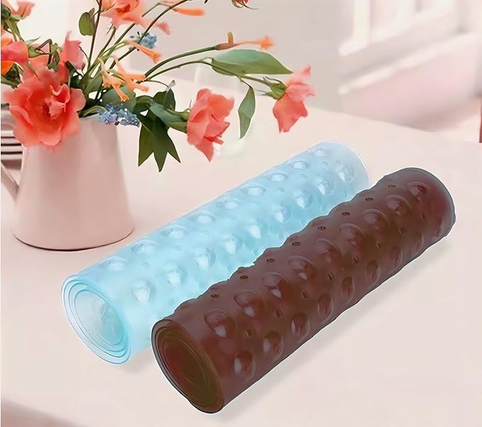 Anti-Slip Bathtub Shower mat, 39.3×15.7 inch(Approximately 100 × 40cm) Soft Oversized Machine Washable Non-Slip Bathtub mat with Drainage Holes, Bathroom Floor Suction Cup.(1-Clear Brown)