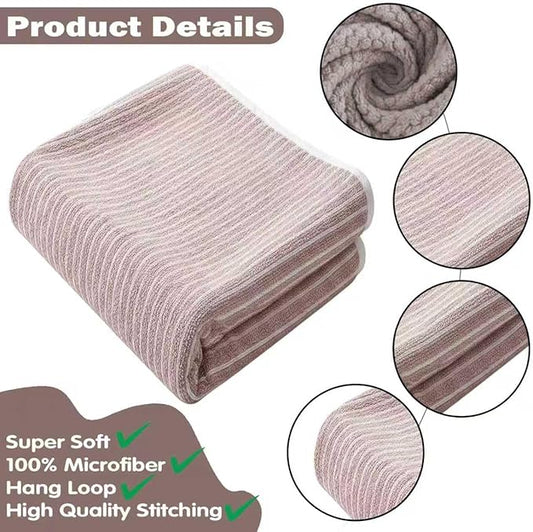 Microfiber Bath Towel 35x70 Inches - Ultra Soft Quick Dry, Lightweight for Gym, Spa, Travel | Hotel Grade & Multi-Use| Single Pack