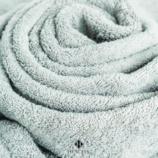 Hencely Premium Bath Towel Set of 4-28x58 Inches - High Absorbency, Quick Drying - 100% Soft Turkish Cotton Towels - Ideal for Home, Bathroom, Hotel, Spa, and Gym - Light Green