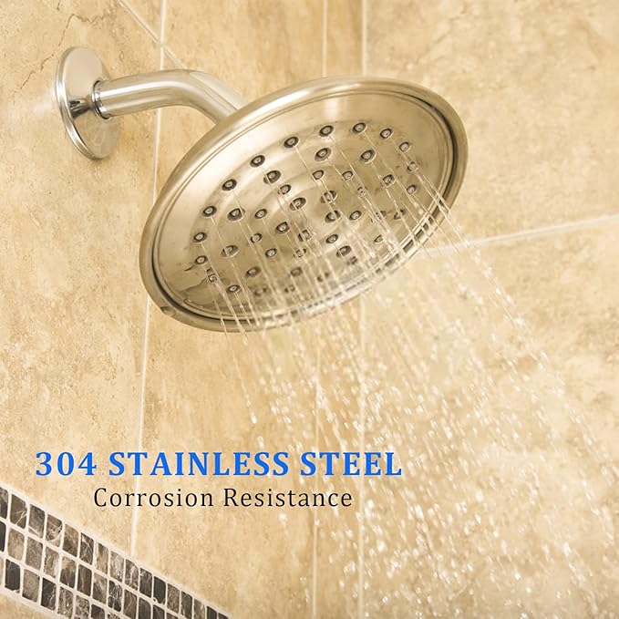 4 Inch Shower Arm Flange Oversized Plumbing Cover Plates, Universal Extra Large Replacement Escutcheon Cover Plate for Covering Gaps, Holes, Fits All Standard 1/2" Pipes, Chrome(1 PACK)