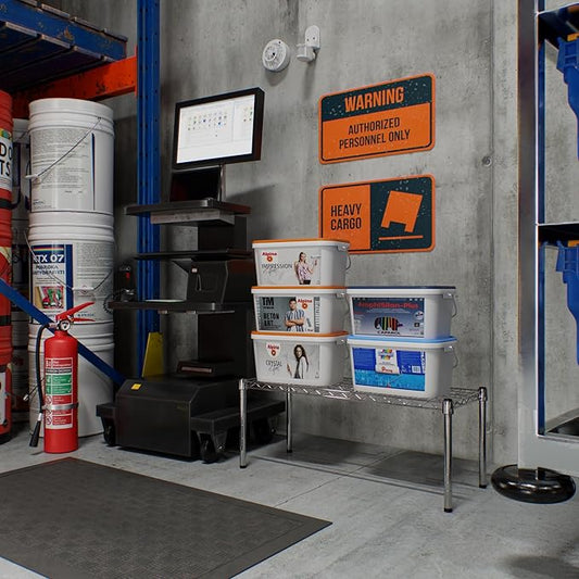 14" Deep x 36" Wide x 14" Height Wire Shelving Kit | 1-Tier | NSF Commercial Storage Rack Unit