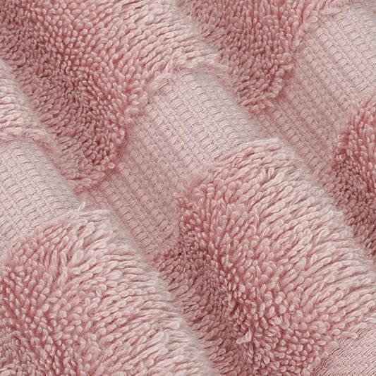 Chakir Turkish Linens 100% Cotton Premium Turkish Towels for Bathroom | 30'' x 60'' Large Bath Towels (4 Piece, Pink)