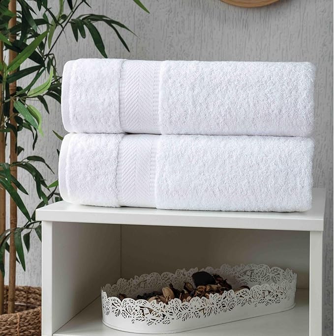 Monogrammed Hand Towels for Bathroom Makeup, Personalized Turkish Cotton Towel with Embroidery, Gift for Weddings, Housewarming, Anniversaries, and Bridal Showers, Set of 2 (Navy, Initial G)