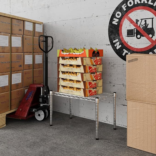 14" Deep x 24" Wide x 14" Height Wire Shelving Kit | 1-Tier | NSF Commercial Storage Rack Unit