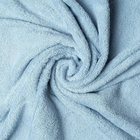 Melissa Linen, Bath Sheet, 100% Turkish Cotton Towel for Bathroom, Absorbent, Quick Dry, Durable and Soft Shower Towel, 35 in x 60 in Large, Spa and Hotel Quality, Ocean Blue