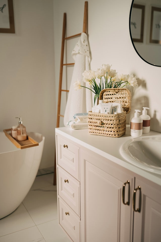 Spa Inspired Bathroom Essentials for Home