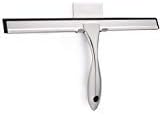 Hiware All-Purpose Shower Squeegee for Shower Doors, Bathroom, Window and Car Glass - Stainless Steel, 12 Inches