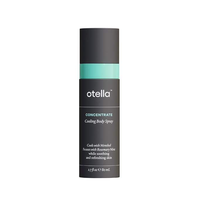 Cooling Body Spray with Menthol and Rosemary Mint, 2.7 oz. | Immediate Heat Relief Lasting 30 Minutes | Anytime Body Cooling | TSA Approved | Gluten Free | Vegan | Paraben Free