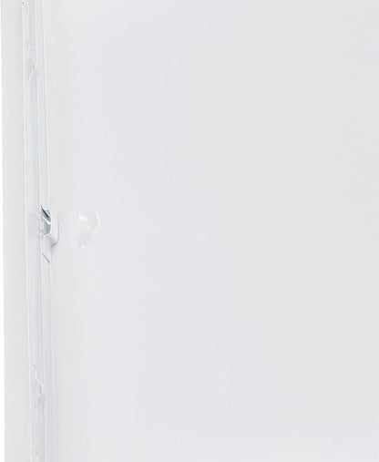 10" x 14" White Metal Access Panel. Service Shaft Door Panel. Plumbing, Electricity, Heating, Alarm Wall Access Panel for Drywall. Bathroom Services Access Hole Cover.