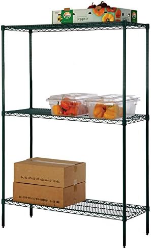 Omega 18" Deep x 42" Wide x 86" High 3 Tier Freezer Starter Shelving Unit