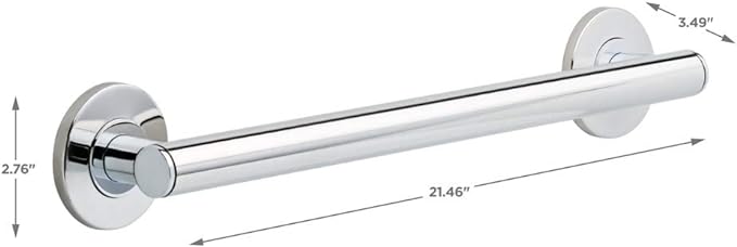 Delta Faucet 41818 Contemporary Grab Bar, 18-Inch, Chrome