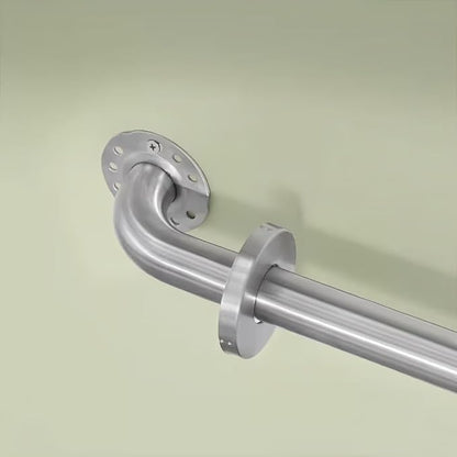 Stainless Steel Bathroom Safety Shower Grab Bar, Anti Slip Bathtubs Grab Bars,Toilet Assist Saft Handle Handrail ADA Compliant 500lbs for Handicap Elderly Senior (Brushed, 24 Inches 2 Pack)