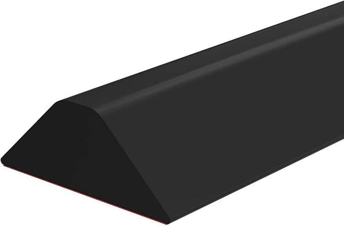 Duzzy 98 Inch Collapsible Shower Water Dam, Shower Threshold Water Stopper Barrier and Retention System and Keeps Water Inside Threshold Dry and Wet Separation, Suitable for Bathroom & Kitchen