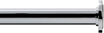 Ivilon Tension Curtain Rod - Spring Tension Rod for Windows or Shower, 36 to 54 Inch. Chrome