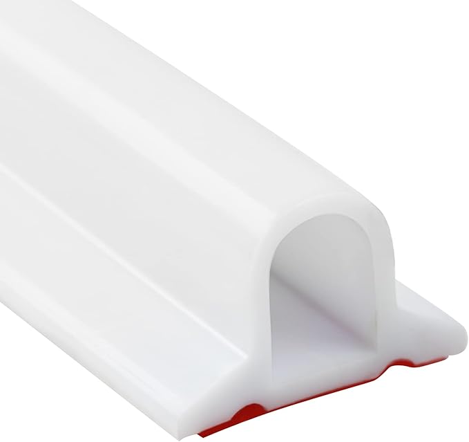 Duzzy 118 Inch Collapsible Shower Threshold Water Dam, Ideal for Wheelchair Accessible, Suitable for Accessibility ADA Handicap Showers
