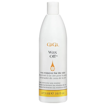 GiGi Wax Off Hair Wax Remover Gel - Post Waxing Care with Aloe Vera, Skin Soothing Hair Removal After Wax Care, 16 fl oz, 1 Pack