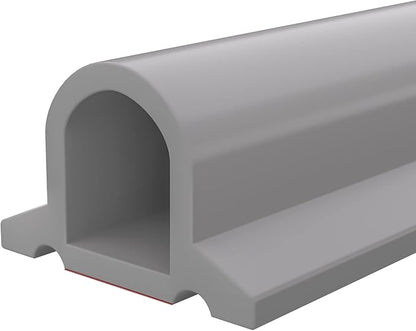 Duzzy 75 Inch Collapsible Shower Threshold Water Dam, Ideal for Wheelchair Accessible, Suitable for Accessibility ADA Handicap Showers