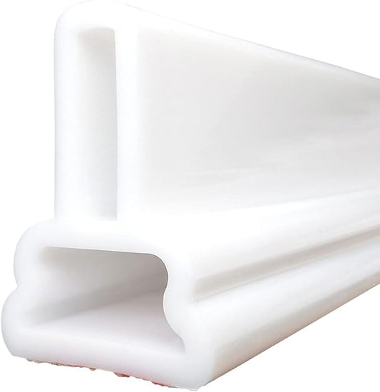 118Inch Collapsible Threshold Water Dam 1.5" high Walkin Shower Guard To Keep Water In Shower Stall Water Barrier Silicone For Dry And Wet Bathroom Kitchen Wheelchair Accessible