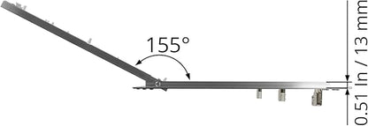 16" x 24" Inch Aluminum Drywall Access Panel - Service Shaft Door - Plumbing, Electricity, Heating, Alarm Wall Inspection hatch for Drywall - Bathroom Service Access Hole Cover