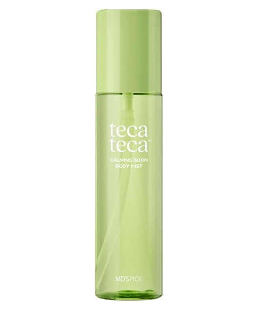 MD'S PICK Body Acne Spray, 360 Degrees Teca Teca Calming Soon Body Mist-Vegan,Fragrance Free, Body & Back Acne Treatment Mist (5.07 fl.oz)