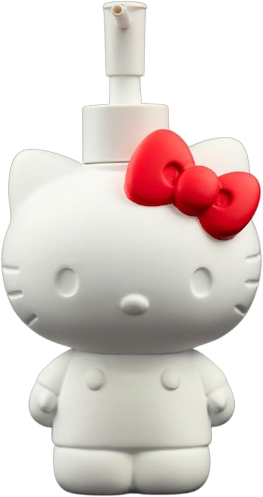 Hello Kitty Soap/Lotion/Hand Sanitizer Resin Pump Dispenser, 10.36 Ounces, (Officially Licensed Product) by Franco Collectibles