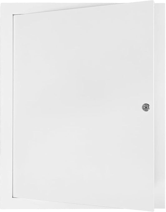12" x 16" Metal Access Panel, 1MM Thickened Access Panel for Drywall, Aluminum Access Panel for Walls and Ceilings, Rust-Resistant and Easy-to-Install Drywall Access Panel