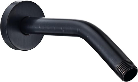 123815ORB Replacement For Moen 8 Inches Anti-leakage Ceiling Wall Mounted Bend Accessories-Basic Shower Arm and Flanged,Made of Solid Brass,Oil-Rubbed Bronze