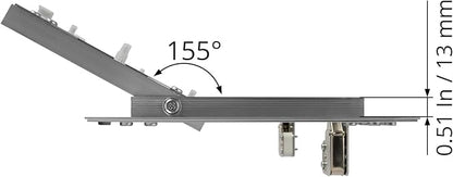 6" x 12" Inch Aluminum Drywall Access Panel - Service Shaft Door - Plumbing, Electricity, Heating, Alarm Wall Inspection hatch for Drywall - Bathroom Service Access Hole Cover