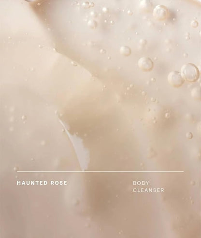 Future Society Haunted Rose Body Wash - Luxury Smoky Floral Scented Body Cleanser with Notes of Black Pepper, Rose, Amber & Sandalwood - Gentle Moisturizing Cleanser - Scented Shower Gel - 8oz