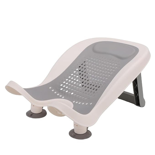 ciciglow Baby Butt Washing Basin, Portable Bath Tub with Strong Suction Cups and Soft Mesh, for Newborn Toddler Bath Time Support