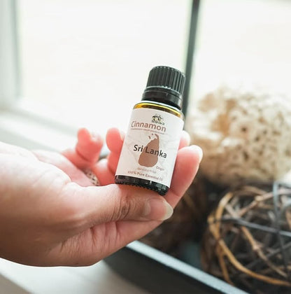 Cinnamon Essential Oil - Direct from Sri Lankan Essential Oils - 100% Pure - Natural Aceite de Canela for Aromatherapy & Wellness - Premium Grade (2lbs)