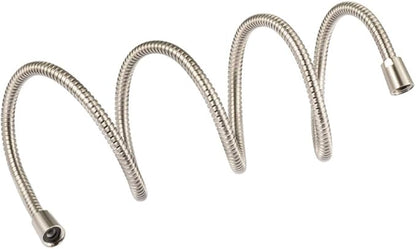 72-inch Extra Long Brushed Nickel Shower Hose Replacement, 304 Stainless Steel Made Long Hand Held Shower Hose With Brass Fitting (72-inch, Brushed Nickel Finish)