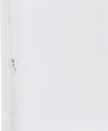 10" x 14" White Metal Access Panel. Service Shaft Door Panel. Plumbing, Electricity, Heating, Alarm Wall Access Panel for Drywall. Bathroom Services Access Hole Cover.