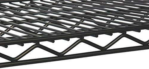 Omega 36" Deep x 60" Wide x 80" High 3 Tier Black Starter Shelving Unit