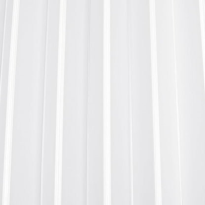 Bathtub Cover 70.8" x 31.5" Folding PVC Bathtub Cover Adjustable Anti-dust Shutter Bath Lid Insulation Bathtub Tray for Most Tubs in Home, Bathroom, Spa (White)