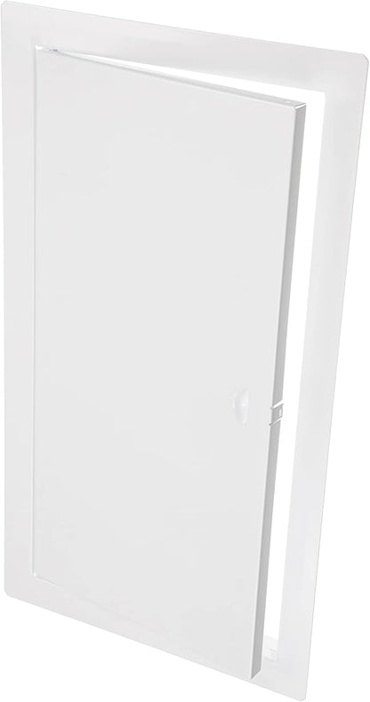 8" x 16" White Metal Access Panel. Service Shaft Door Panel. Plumbing, Electricity, Heating, Alarm Wall Access Panel for Drywall. Bathroom Services Access Hole Cover.