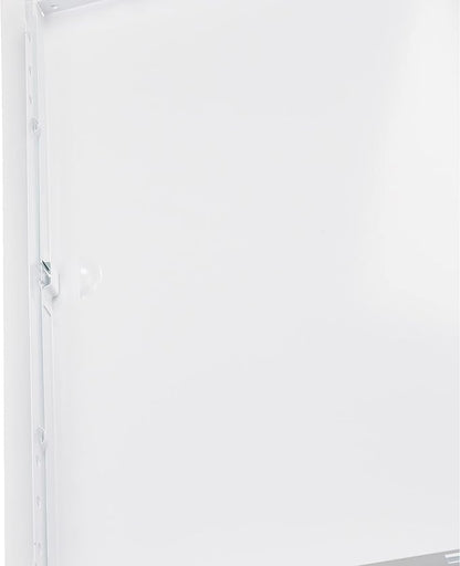 10" x 16" White Metal Access Panel. Service Shaft Door Panel. Plumbing, Electricity, Heating, Alarm Wall Access Panel for Drywall. Bathroom Services Access Hole Cover.
