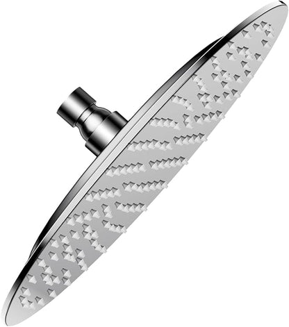 VBFF-Shower Head,rain shower head, 8 inch- Round Shower Head, 1.8 GPM Flow Rate, rainfall showerhead,VBFF11 (Chrome)